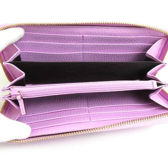 GUCCI Pink Leather GG Marmont Wallet - Picture 3 of 5